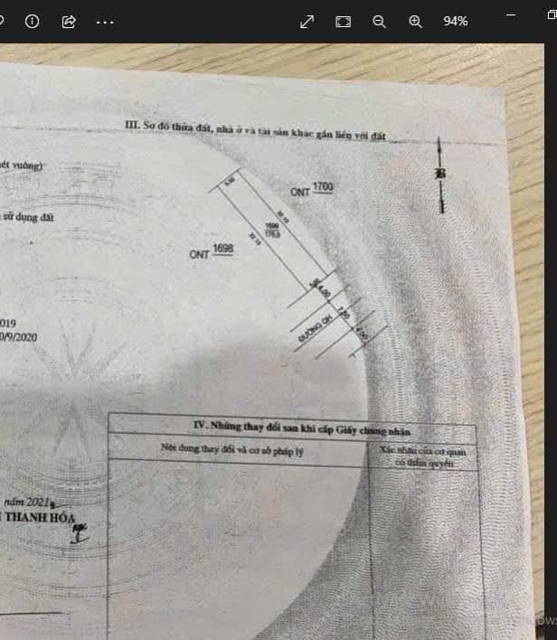 Đất liền kề Đông Khê, Đông Sơn 176m² giá 2.35 tỷ - Đất vuông đẹp, dễ xây dựng!
