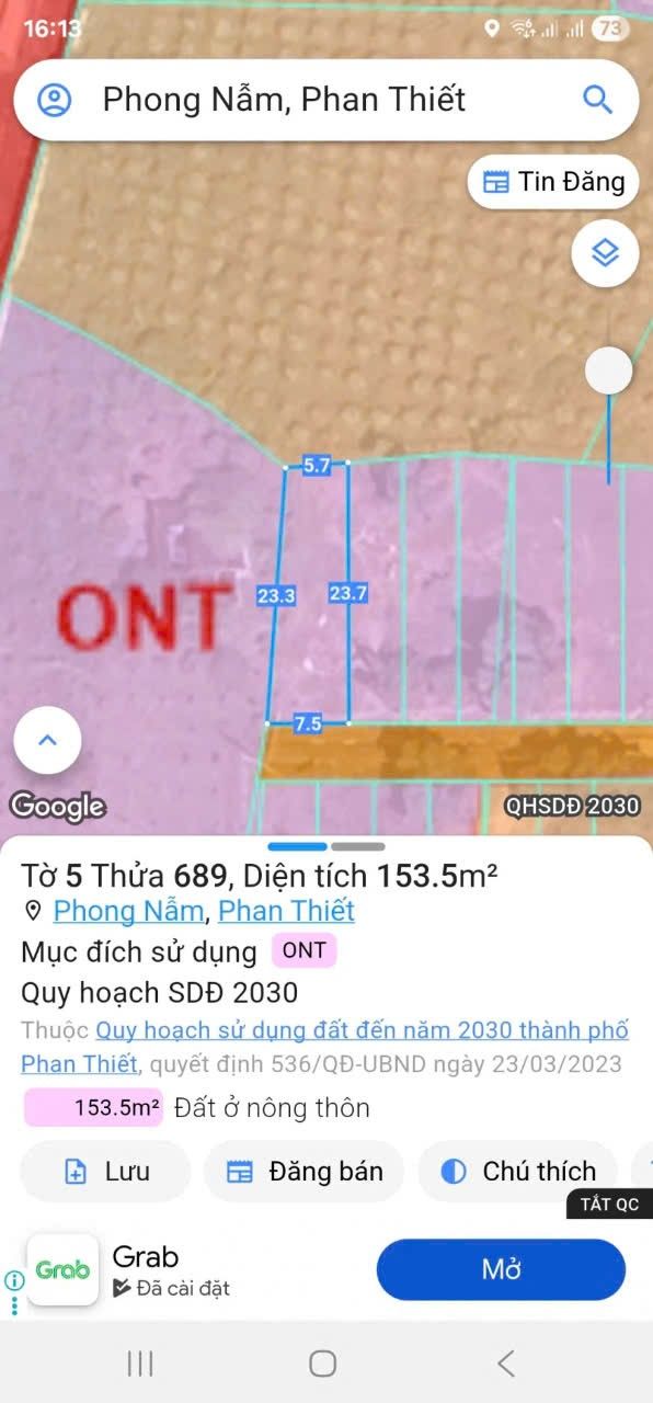 Đất thổ cư Xuân Phú, Phong Nẫm 153m² giá 918 triệu - Cơ hội đầu tư tuyệt vời!