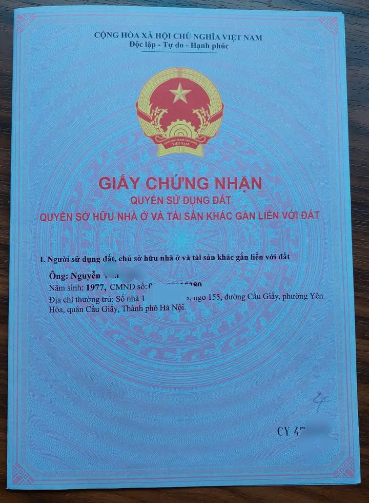 Nhà phố Xuân Thủy, Cầu Giấy 40m² giá 10 tỷ - Bàn giao ngay, không cần sửa chữa!