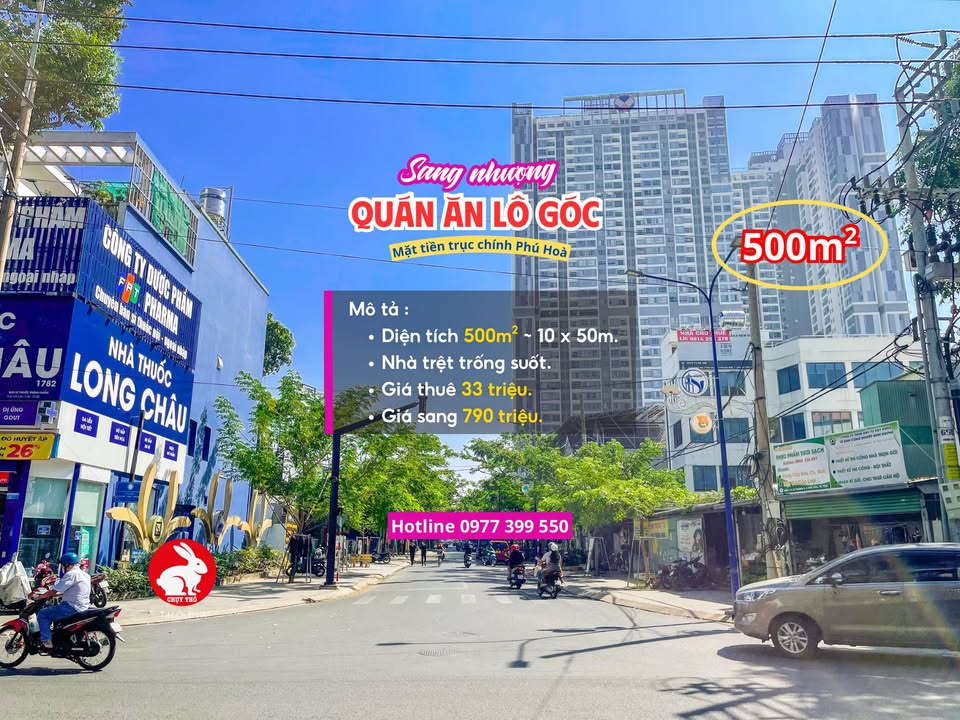 FrontHouse tại Phú Hòa, Thủ Dầu Một 500m² - Sẵn sàng kinh doanh ngay!