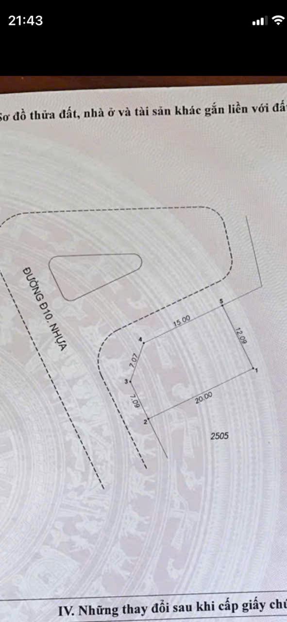 Đất nền Tái định cư Đại học Quốc Gia 230m² giá 11.2 tỷ - Đầu tư sinh lời lý tưởng!