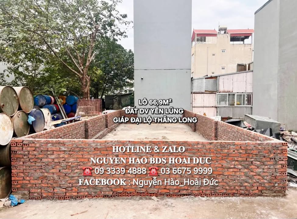 Đất dịch vụ Thôn Yên Lũng, xã An Khánh 66.9m² - Kinh doanh sinh lời ổn định!