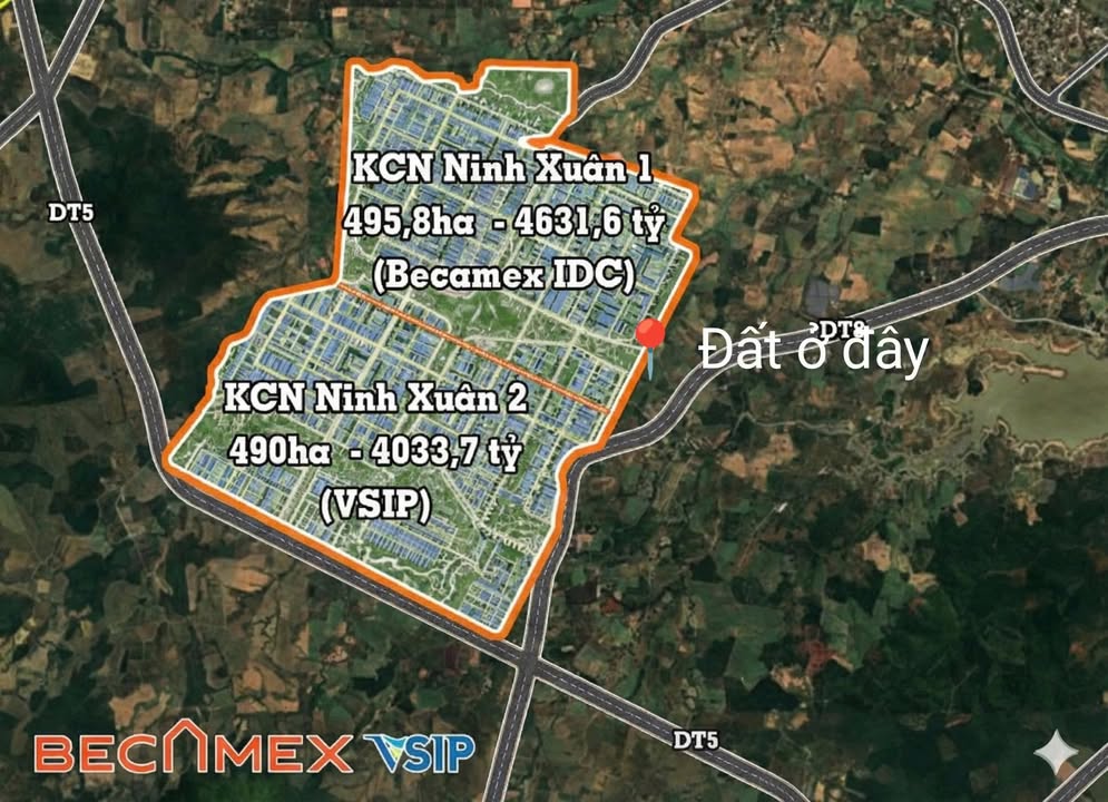 Đất Ninh Xuân - Xã Tân Định 900m² giá 995 triệu - Tiềm năng đầu tư lớn!