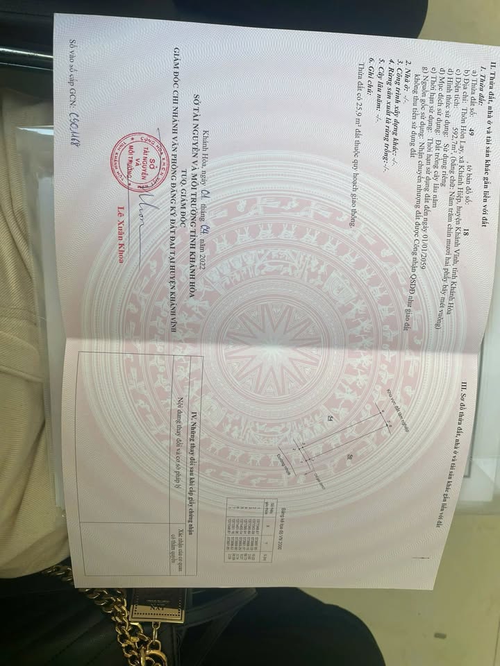 Đất CLN Khánh Hiệp 1.000m² giá 290 triệu - Đầu tư nhỏ, lợi nhuận lớn!