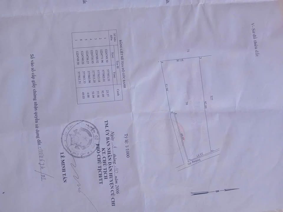 Đất nền 2 mặt tiền xã An Nhơn Tây, huyện Củ Chi 3000m² - Giá thương lượng hấp dẫn!