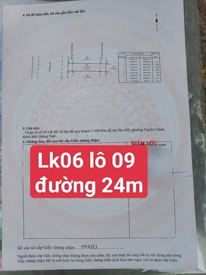 Đất nền KĐT Phú Mỹ 125m² giá 2.1 tỷ - Mặt tiền đường Trần Khánh Dư