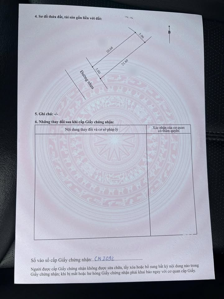 Đất nền chính chủ Phố Hiến - Hưng Yên 105,4m² giá 5 tỷ - Đầu tư an cư lý tưởng!