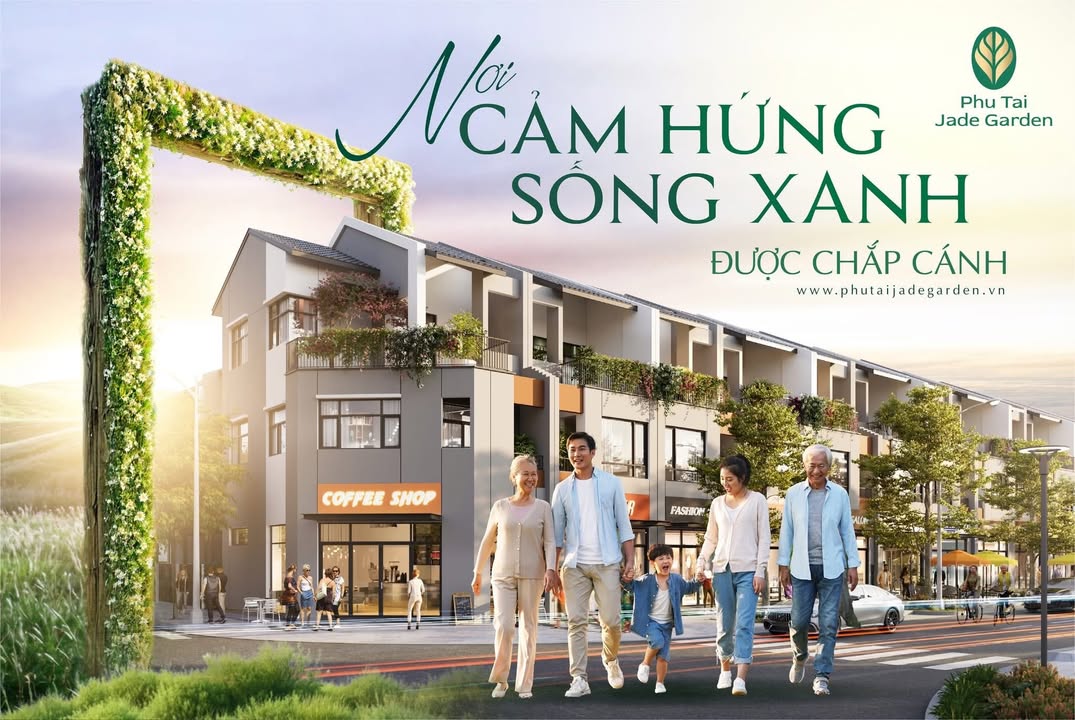 Đất nền Phu Tai Jade Garden, Diêu Trì, 13.000m² - Không gian sống xanh lý tưởng!