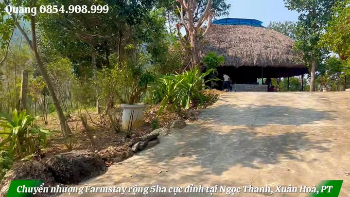 Farmstay tuyệt đẹp tại Ngọc Thanh, Phúc Yên, 48.000m² - Đầu tư lý tưởng cho kinh doanh
