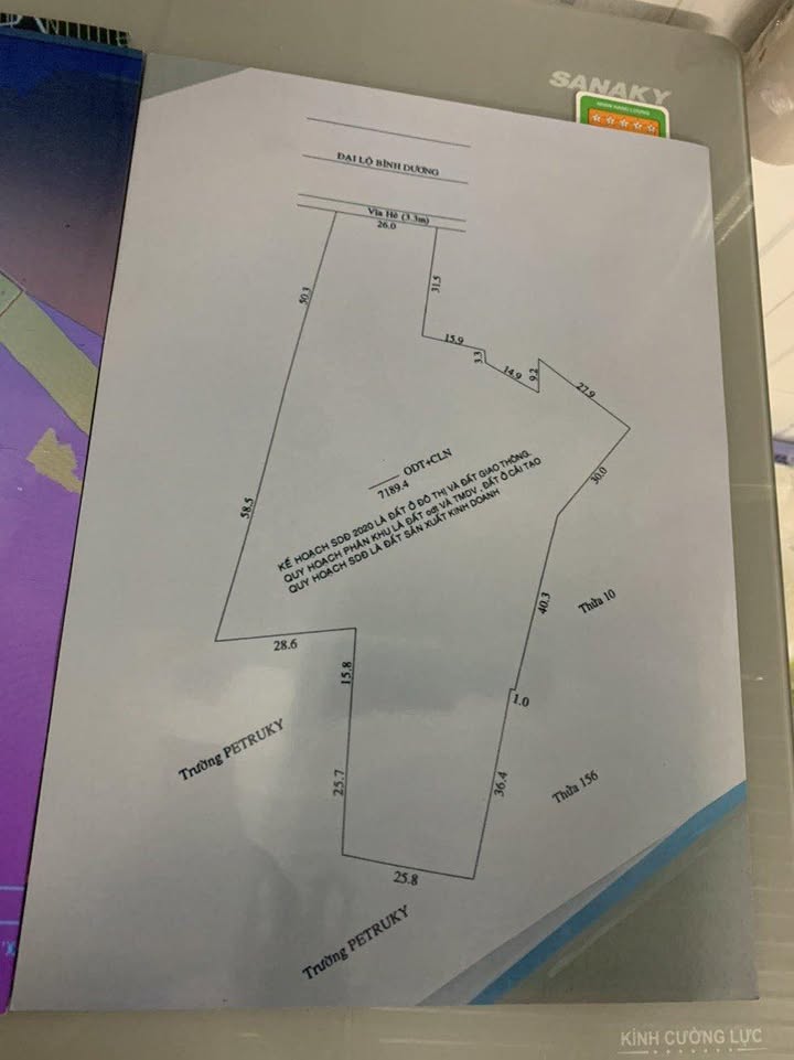 Đất nền mặt tiền ĐLBD, Thủ Dầu Một, 7013.5m² - Cơ hội đầu tư lý tưởng!