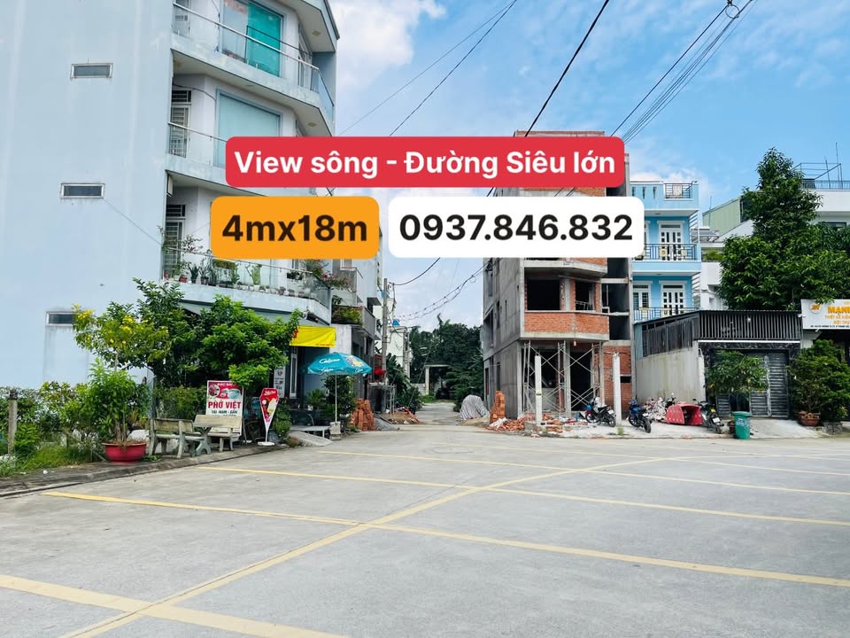 Đất mặt tiền TL37, Q.12, 72m² giá 4.65 tỷ - View sông thoáng đãng!