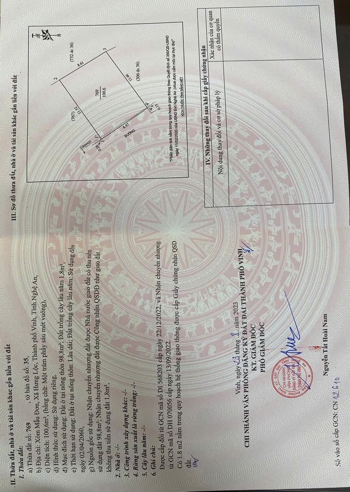 Đất Xóm Mẫu Đơn, TP Vinh 100m² giá 2.55 tỷ - Vị trí đẹp, gần đường lớn!