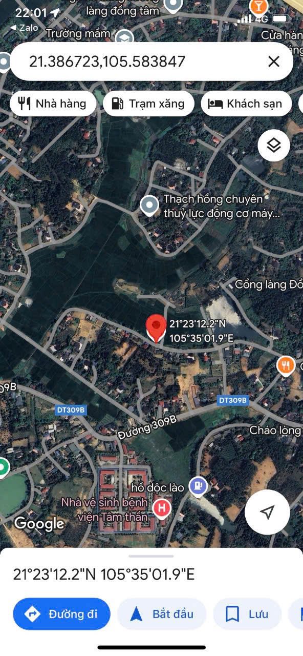 Đất thổ cư 147m² tại Ninh Hà, Yên Lạc - Giá chỉ 800 triệu