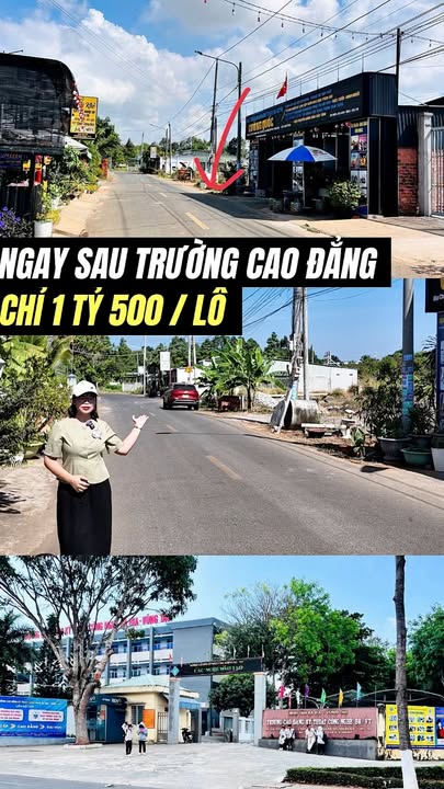 Đất nền Tôn Thất Tùng, Thị trấn Đất Đỏ 415m² chỉ 1.5 tỷ - Sổ hồng chính chủ!