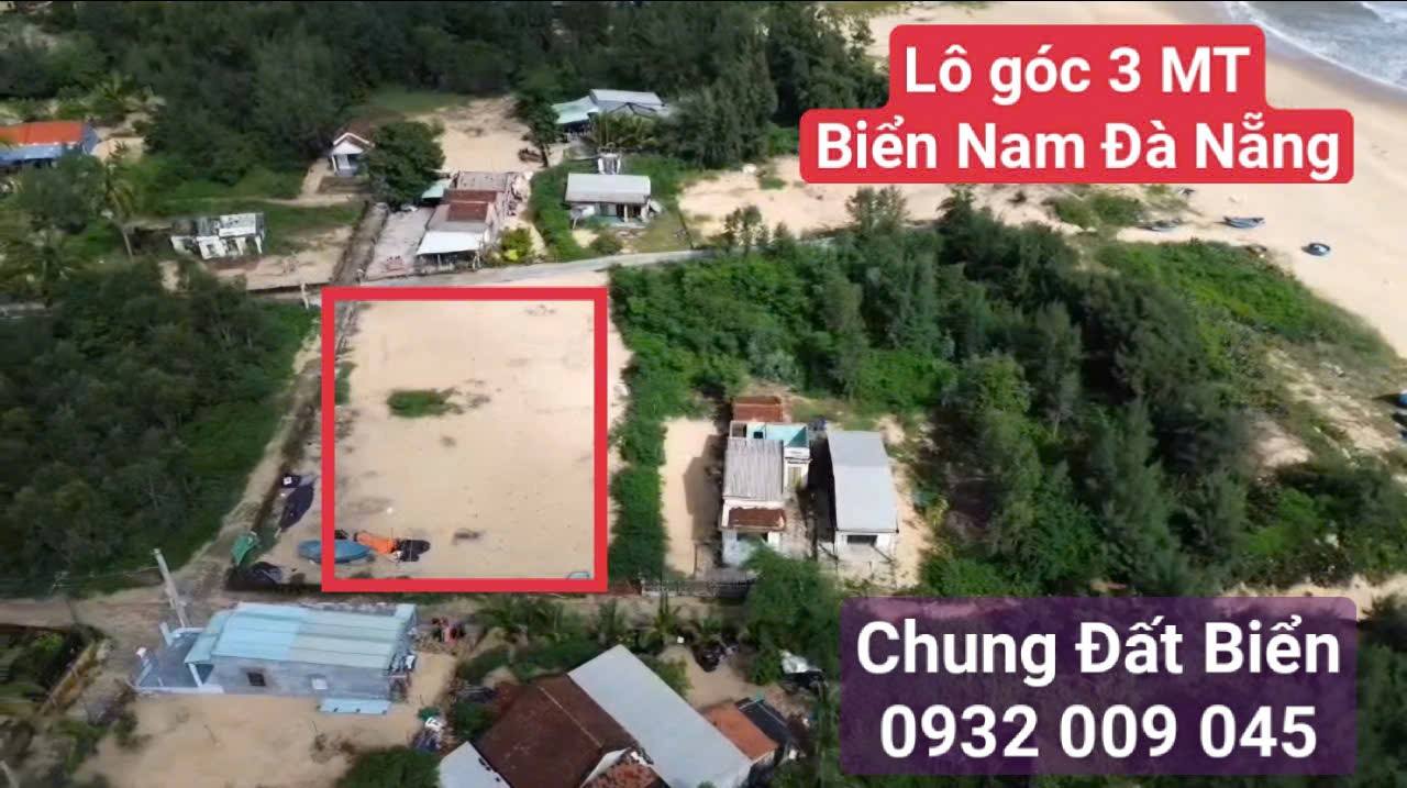 Đất nền góc 3 mặt tiền Chính Hữu, Đà Nẵng 1200m² chỉ 6 tỷ - Cơ hội đầu tư tuyệt vời!