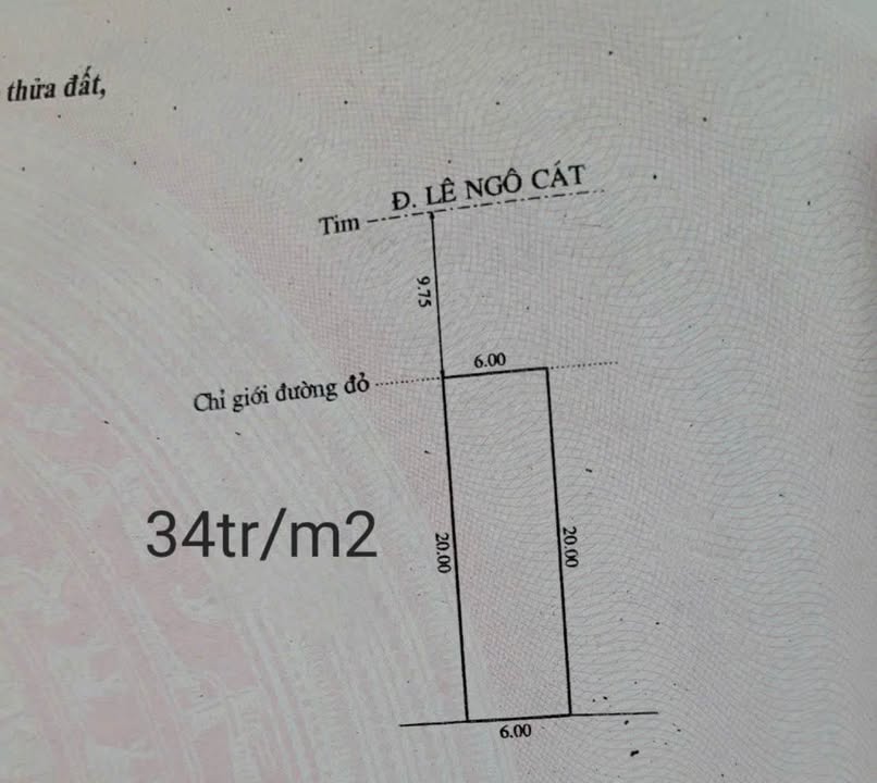 Đất mặt tiền kinh doanh Thủy Xuân 120m² giá 4.08 tỷ - Vị trí đắc địa cho đầu tư