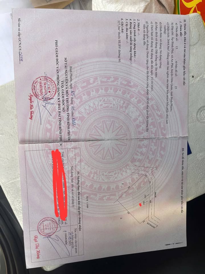 Đất nền mặt tiền nhựa dân cư Bình Long 2600m² giá chỉ hơn 1 tỷ - Cơ hội đầu tư tuyệt vời!