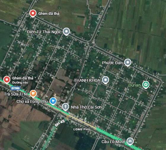 Lô đất 516m² tại Tam Bình, Vĩnh Long giá chỉ 800 triệu - Đầu tư sinh lời ngay!