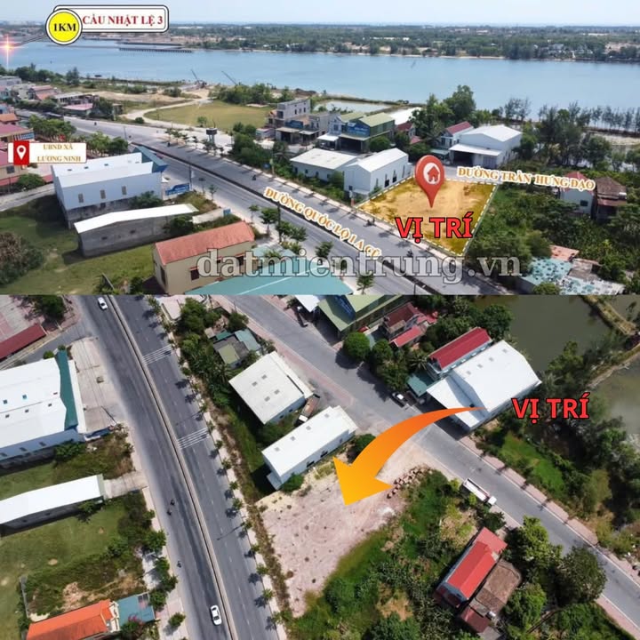 Đất nền 2 mặt tiền Quốc lộ 1A, Quán Hàu, 822m² - Đầu tư sinh lời cao!