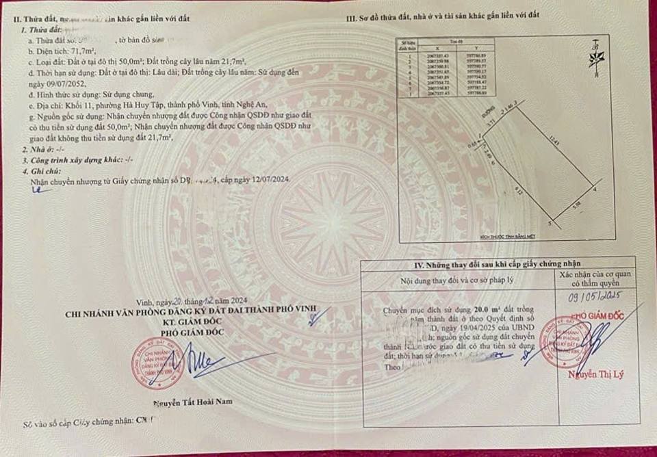 Đất nền khối 11 Hà Huy Tập 71.7m² giá 3 tỷ - Gần chợ và trường học!