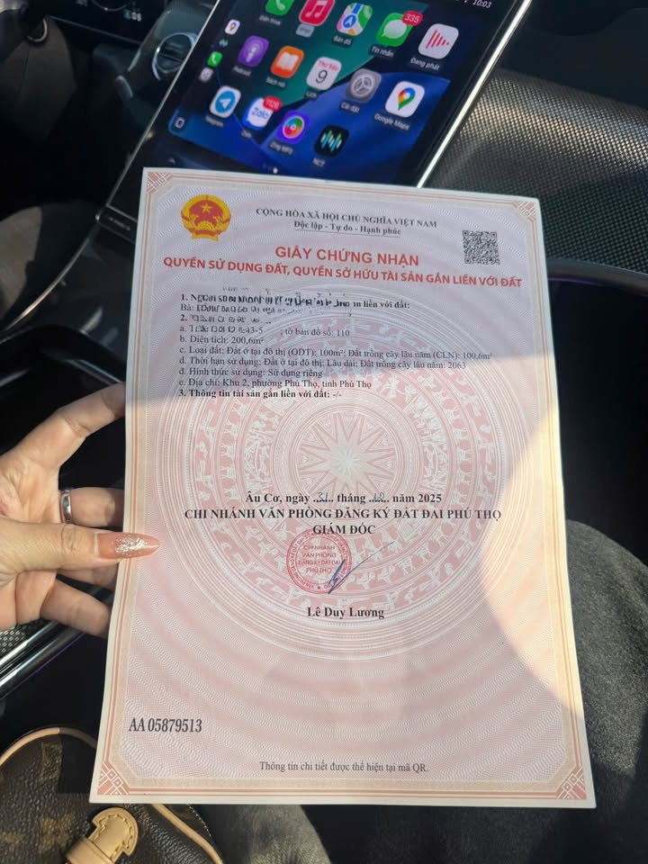 Đất Khu 2 Hà Lộc, Phú Thọ 200m² giá 1.7 tỷ - Nở hậu cực đẹp!