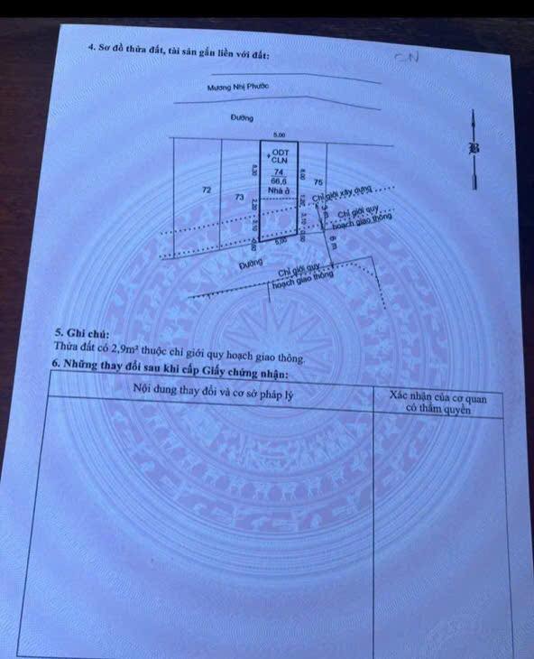 Đất 2 mặt tiền Phường Tấn Tài 66.6m² giá 1.5 tỷ - Cơ hội hiếm có!