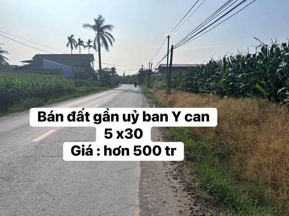Đất nền Y Can 150m² giá 500 triệu - Vị trí đắc địa, giao thông thuận lợi!