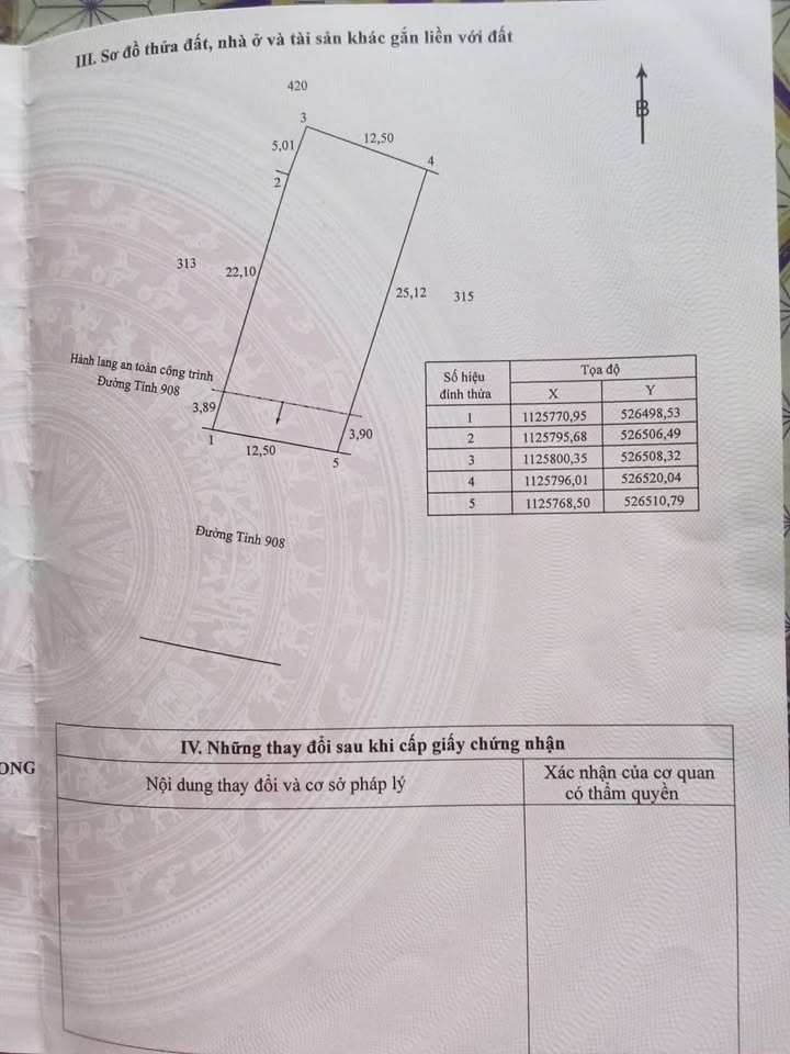 Đất nền tỉnh lộ 908 xã Tân Lược 4342m² giá 1.79 tỷ - Đầu tư sinh lời ngay!