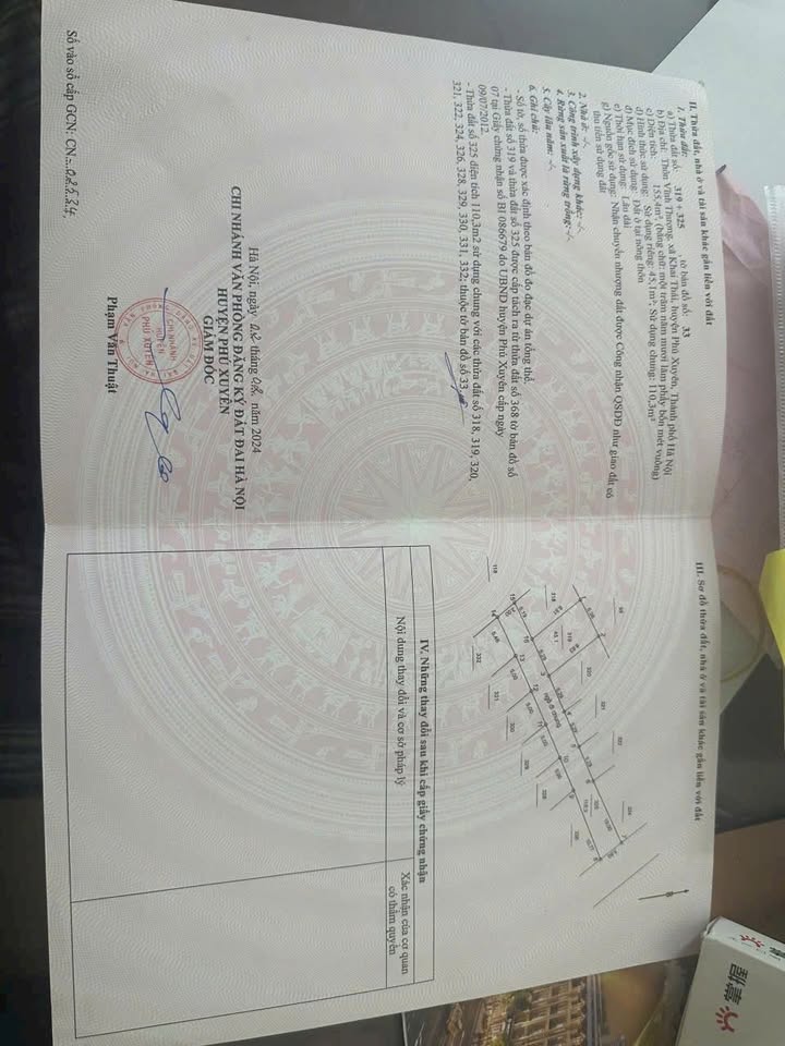 Đất nền Khai Thái, Phú Xuyên 45,1m² giá 1,38 tỷ - Ô tô vào tận nơi!