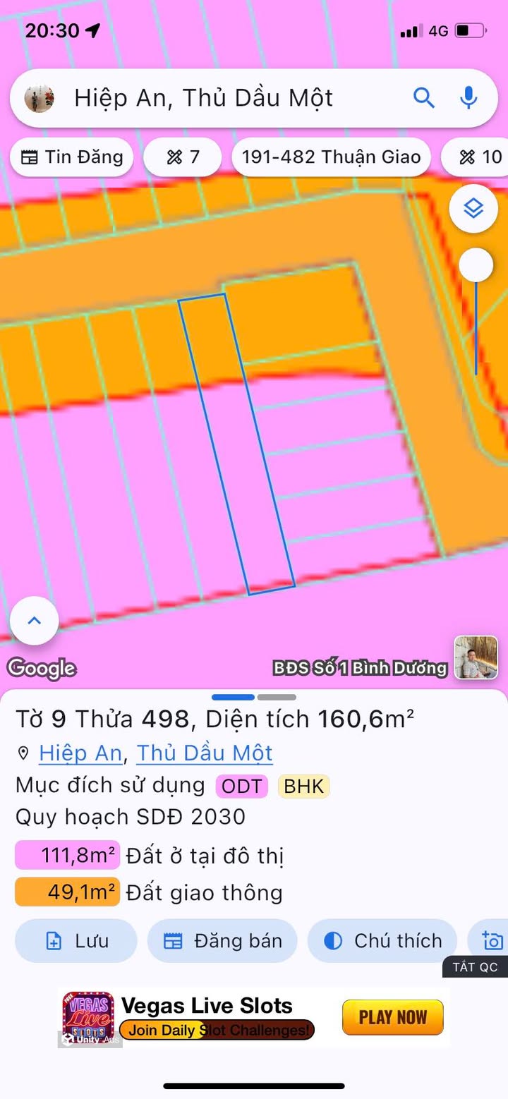 Mặt tiền kinh doanh dx Hiệp An 160m² giá 2.45 tỷ - Sẵn sàng vào việc!