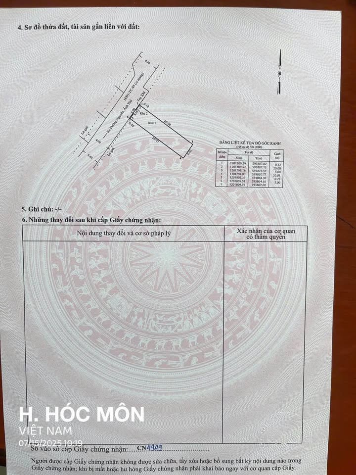 Đất Tân Xuân Hóc Môn 100m² giá 3.009 tỷ - Sổ đỏ chính chủ, bớt lộc!