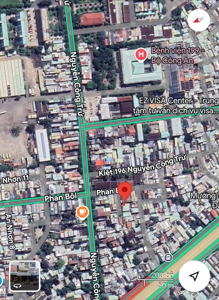 Đất nền kiệt ô tô Phan Bôi - Nguyễn Công Trứ 225m² giá 12.5 tỷ - Cơ hội đầu tư sinh lời cao!