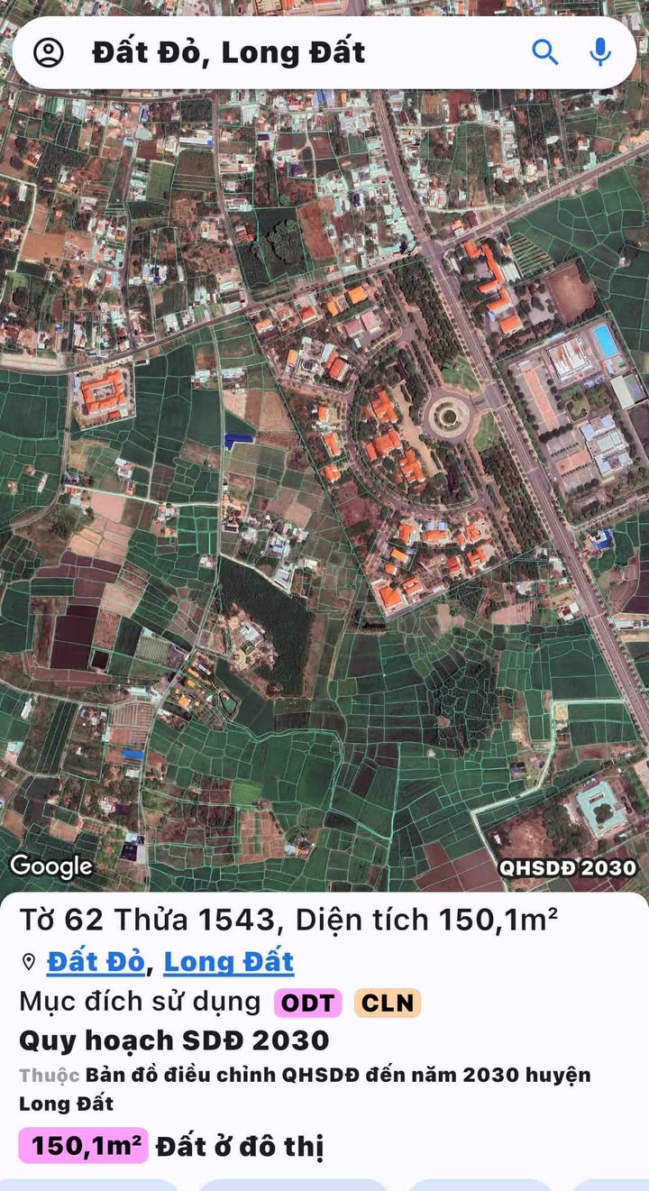 Lô đất mặt tiền Nguyễn Công Hoan, Đất Đỏ, 150m² chỉ 900 triệu - Cơ hội đầu tư tuyệt vời!