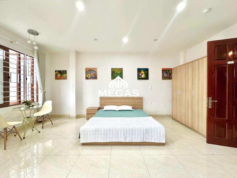 Căn hộ studio Vườn Xoài, Nha Trang 1 phòng ngủ giá 6.2 triệu - Thiết kế hiện đại, ban công thoáng mát!