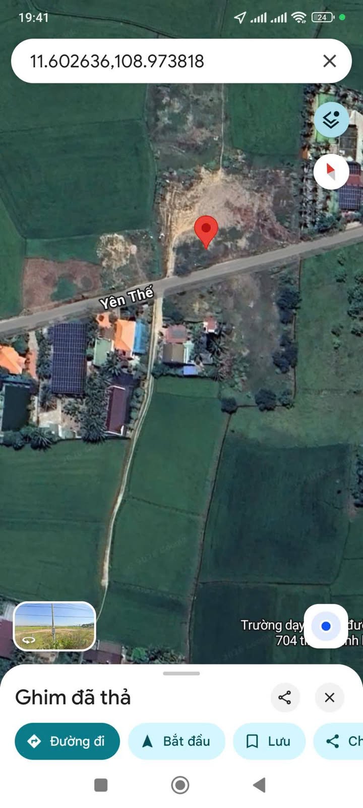 Đất mặt tiền đường Yên Thế – Bảo An, Khánh Hòa 184,6m² giá 1,3 tỷ - Cơ hội đầu tư sinh lời!