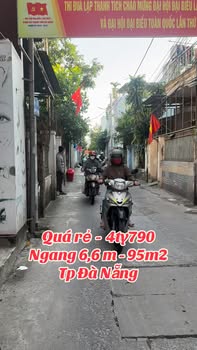 Đất nền Cẩm Lệ Đà Nẵng 95m² giá 4.79 tỷ - Vị trí đắc địa gần trung tâm!