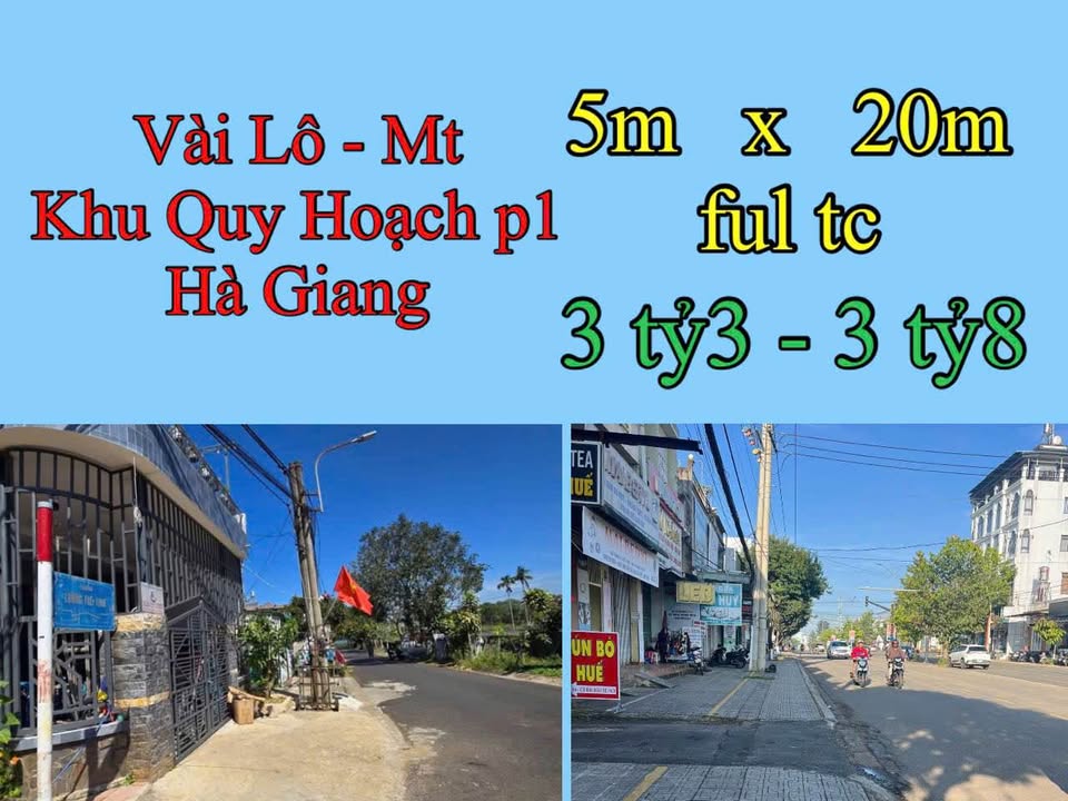 Đất nền Bảo Lộc 100m² giá 3.3 tỷ - Mặt tiền Lương Thế Vinh chính chủ!