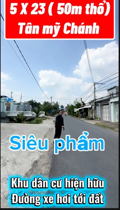 Đất Tân Mỹ Chánh Mỹ Tho 115m² giá 7 tỷ - Sổ hồng chính chủ, đầu tư sinh lời!