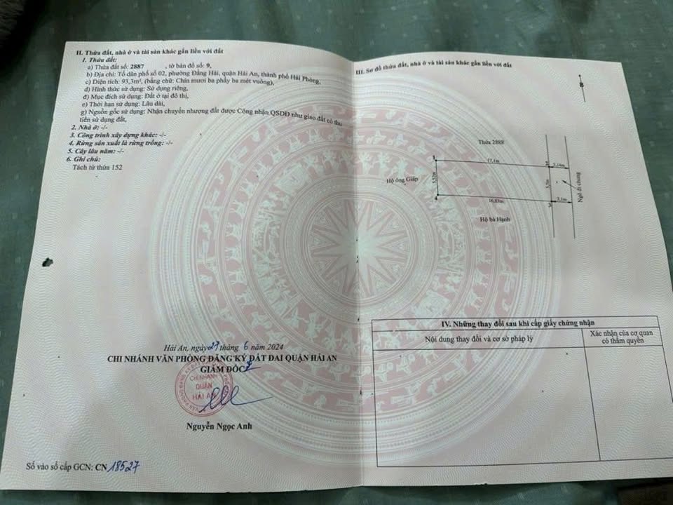 Townhouse Đằng Hải 93m² giá 2.877 - Vị trí đắc địa gần trường và chợ