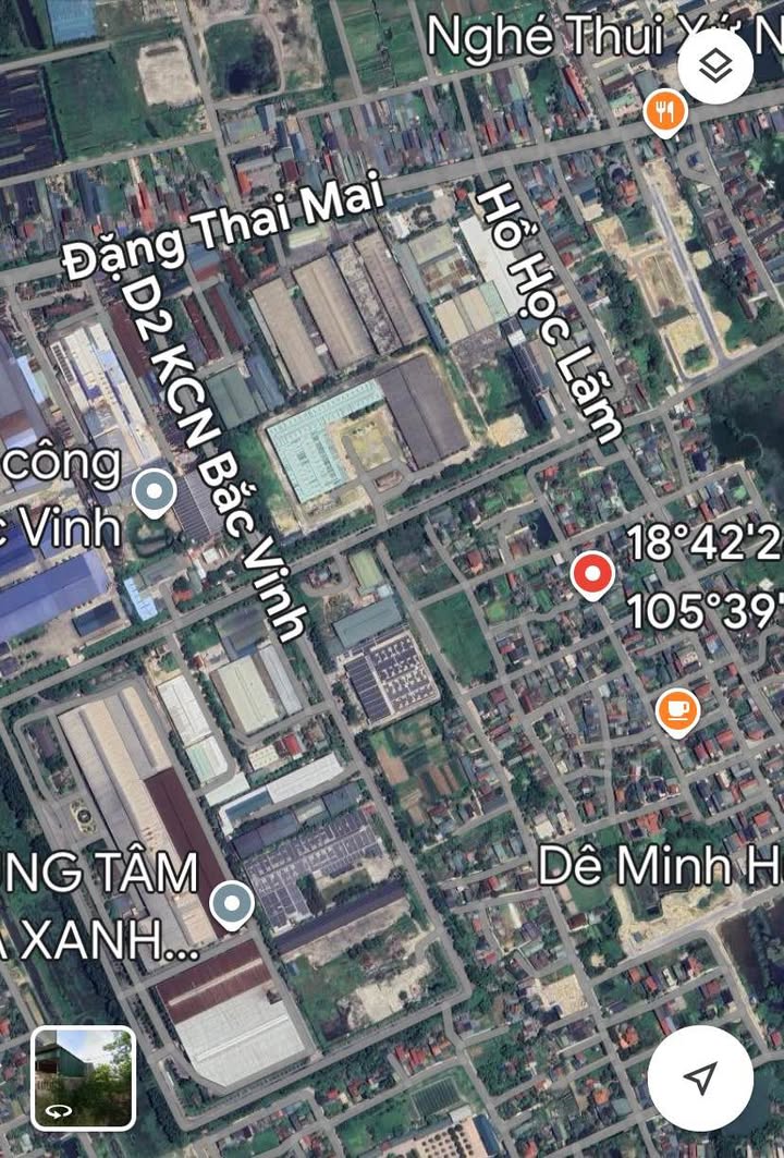 Đất nền Hưng Đông 120m² giá 3.8 tỷ - Đường nhựa 6m, gần KCN Bắc Vinh!