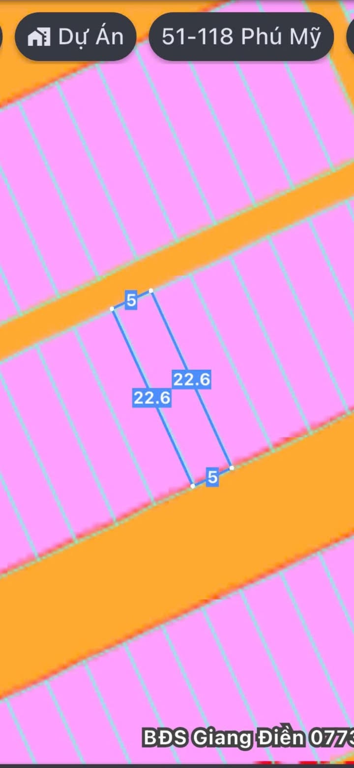 Đất nền Phước Lập, Phú Mỹ, Bà Rịa - Vũng Tàu 112.5m² giá 2.6 tỷ - Sổ đỏ chính chủ!