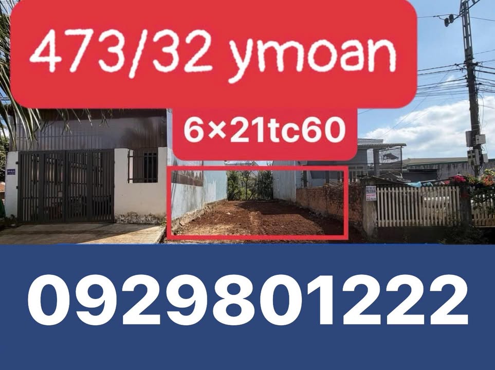 Đất nền 451 Y Moan, Buôn Ma Thuột 126m² giá 2.29 tỷ - Cơ hội đầu tư hiếm có!