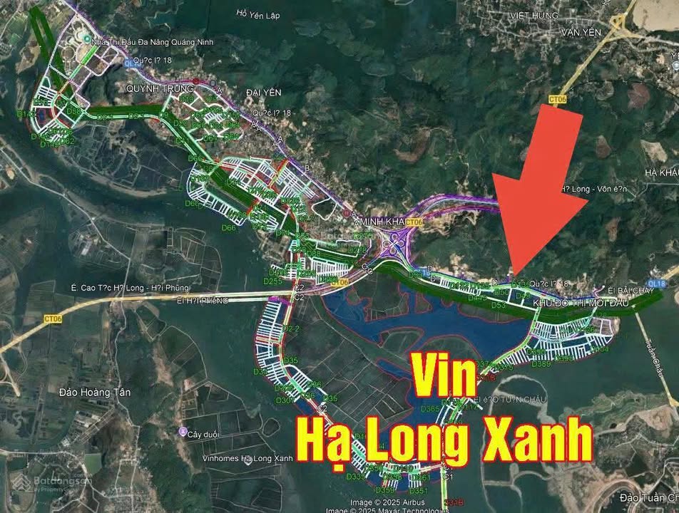 Đất nền mặt đường 18, Hạ Long 4,1ha - Giá đầu tư cực tốt!