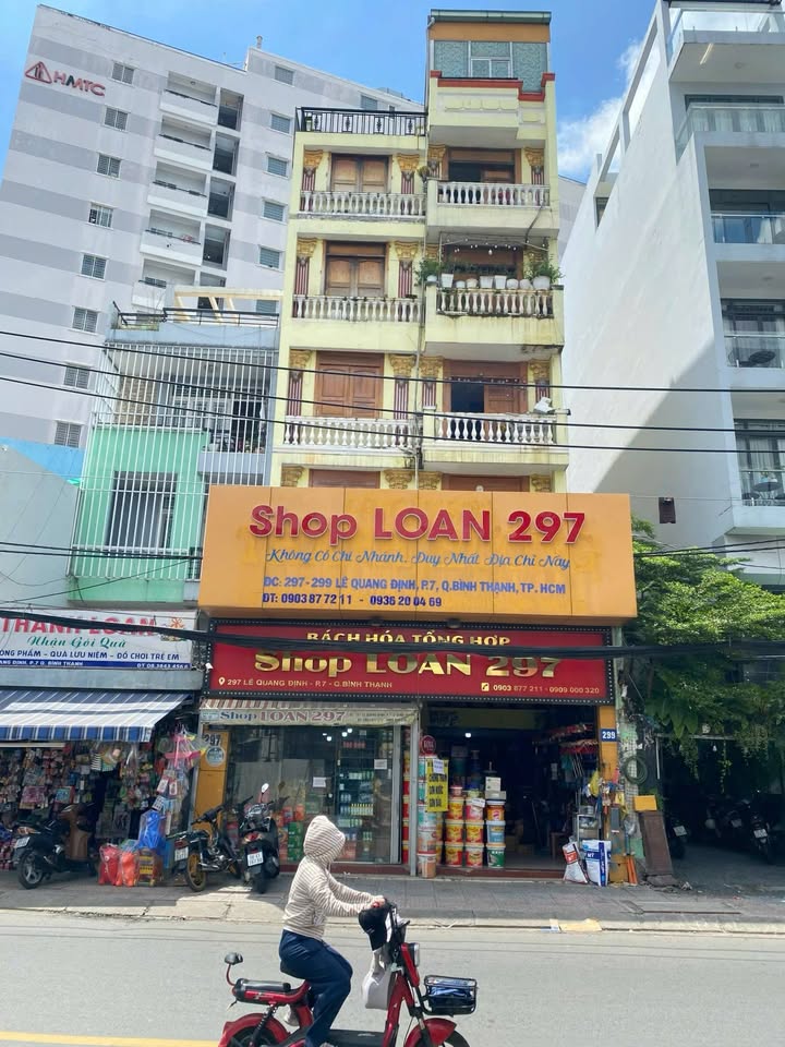 Nhà mặt tiền Lê Quang Định, Bình Thạnh 77m² giá 19.5 tỷ - Cơ hội đầu tư tuyệt vời!