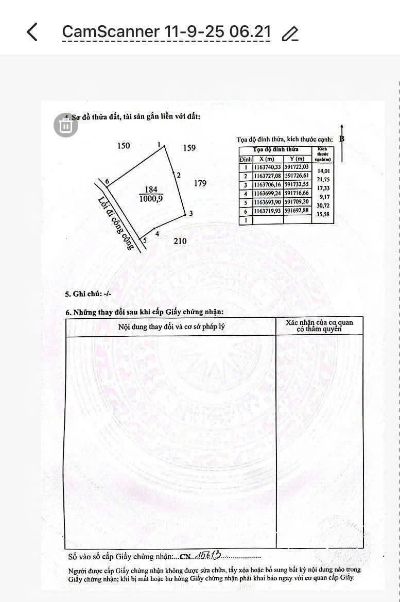 Đất lúa 1000m² tại Ấp 6 Phước Tuy, Cần Đước giá 1.3 tỷ - Tiềm năng phân lô cao!
