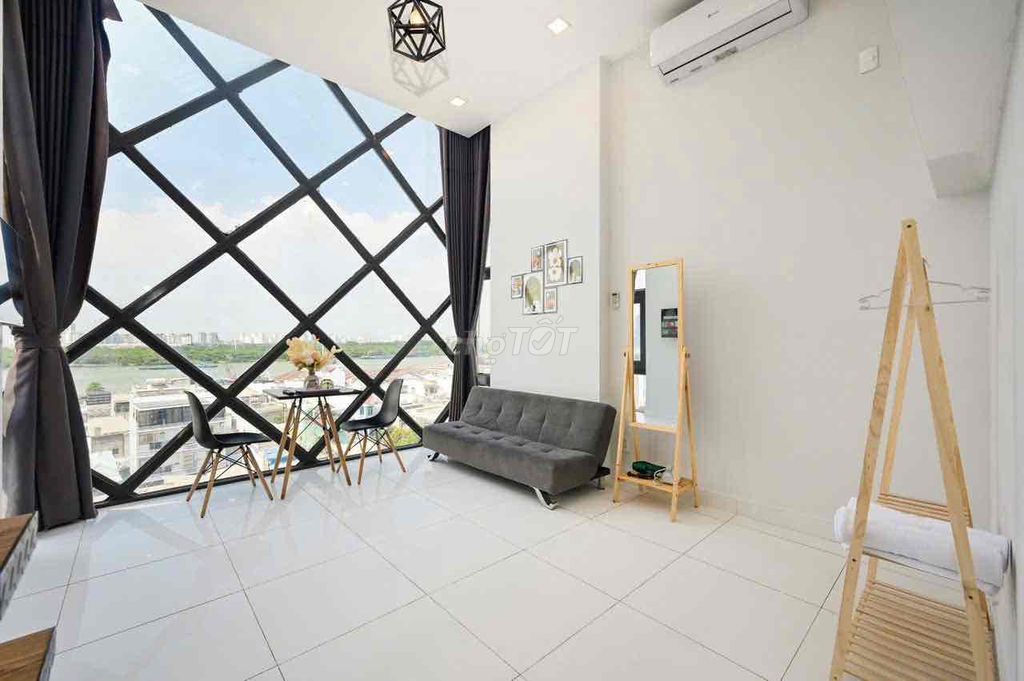 Cho thuê phòng duplex 35m² tại Huỳnh Tấn Phát, Quận 7 - Nội thất đầy đủ, an ninh đảm bảo!