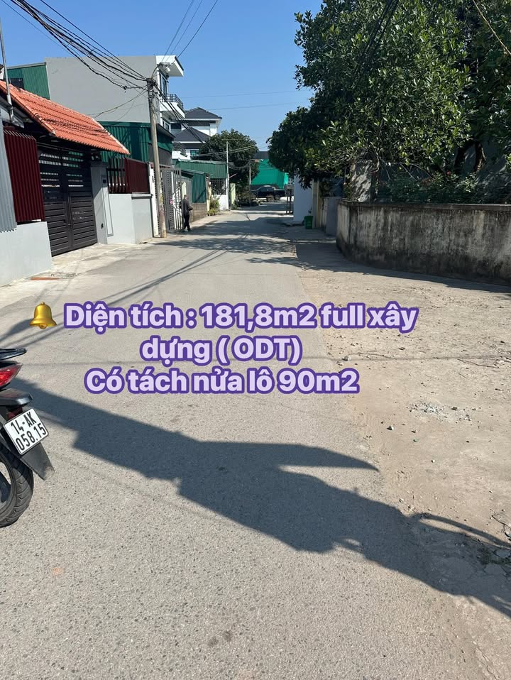 Đất tại ngõ 199 Đoan Tĩnh, Móng Cái 181,8m² - Chính chủ bán gấp!