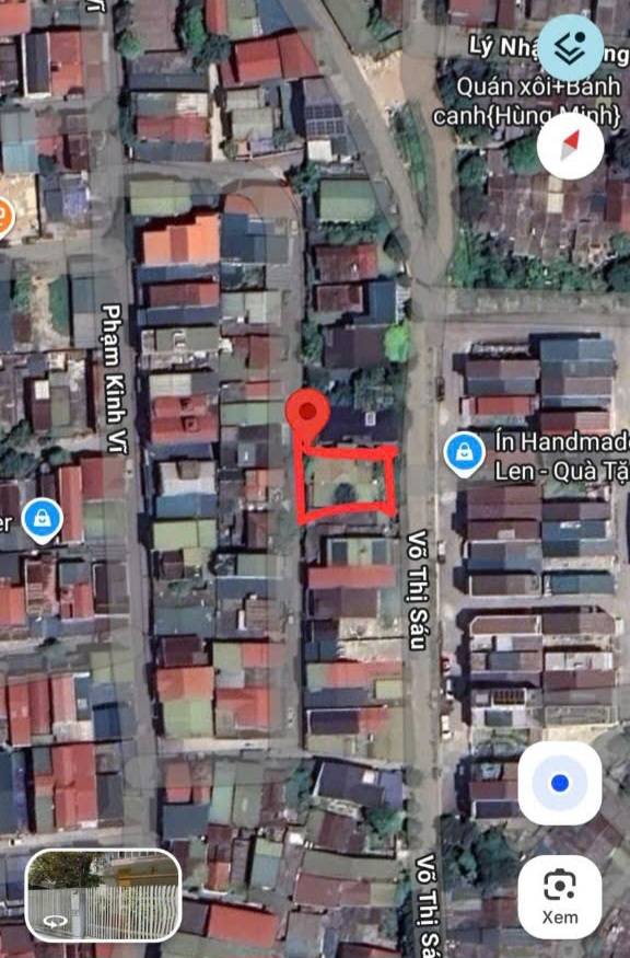 Đất mặt tiền đường Võ Thị Sau, Đại Học Vinh 305m² chỉ 12.x tỷ - Cơ hội đầu tư sinh lời!