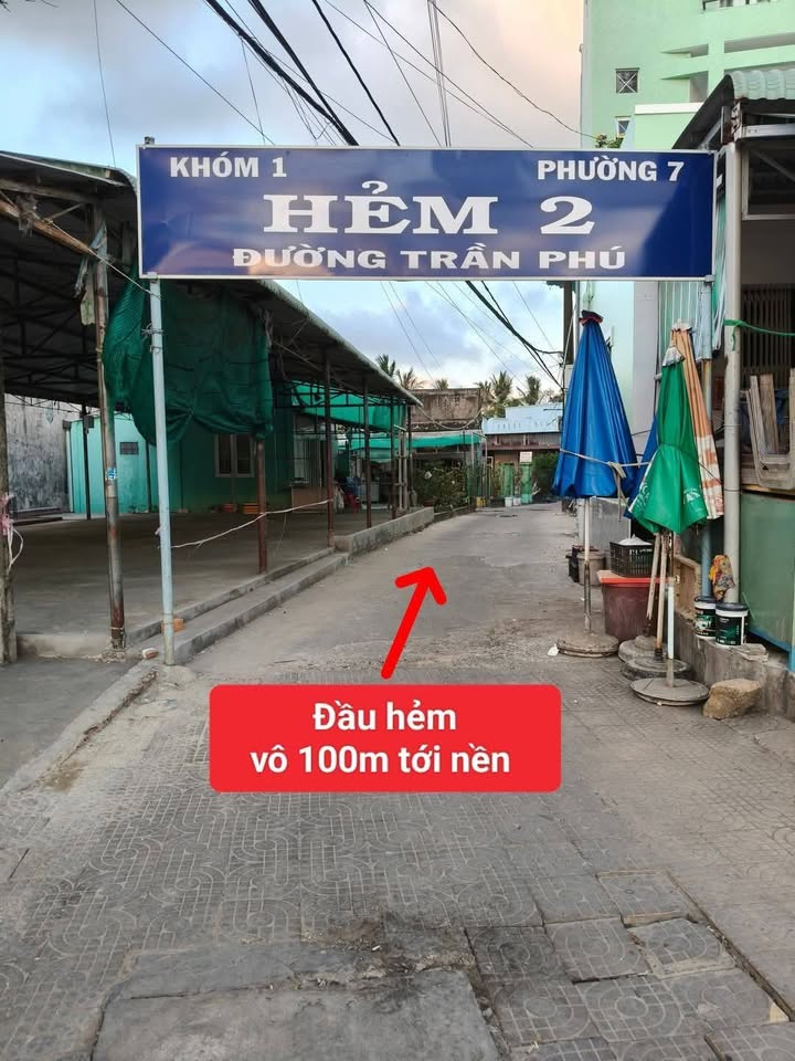 Đất nền hẻm 2 Trần Phú Bạc Liêu 100m² giá 690 triệu - Sổ tươi chính chủ, thương lượng!