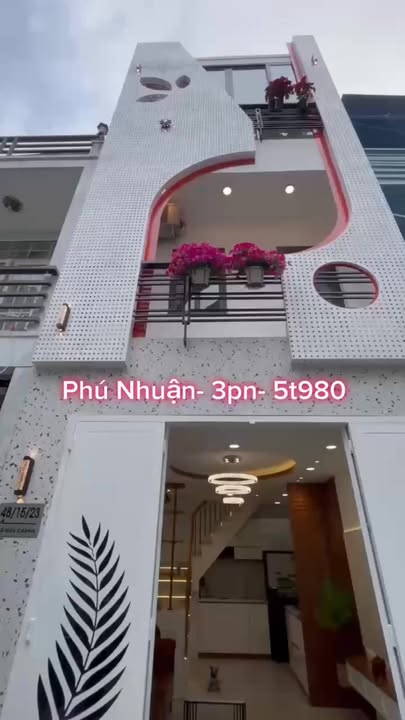 Nhà phố 48 Hồ Biểu Chánh, Phú Nhuận 62m² giá 5.98 tỷ - Vị trí trung tâm đắc địa!